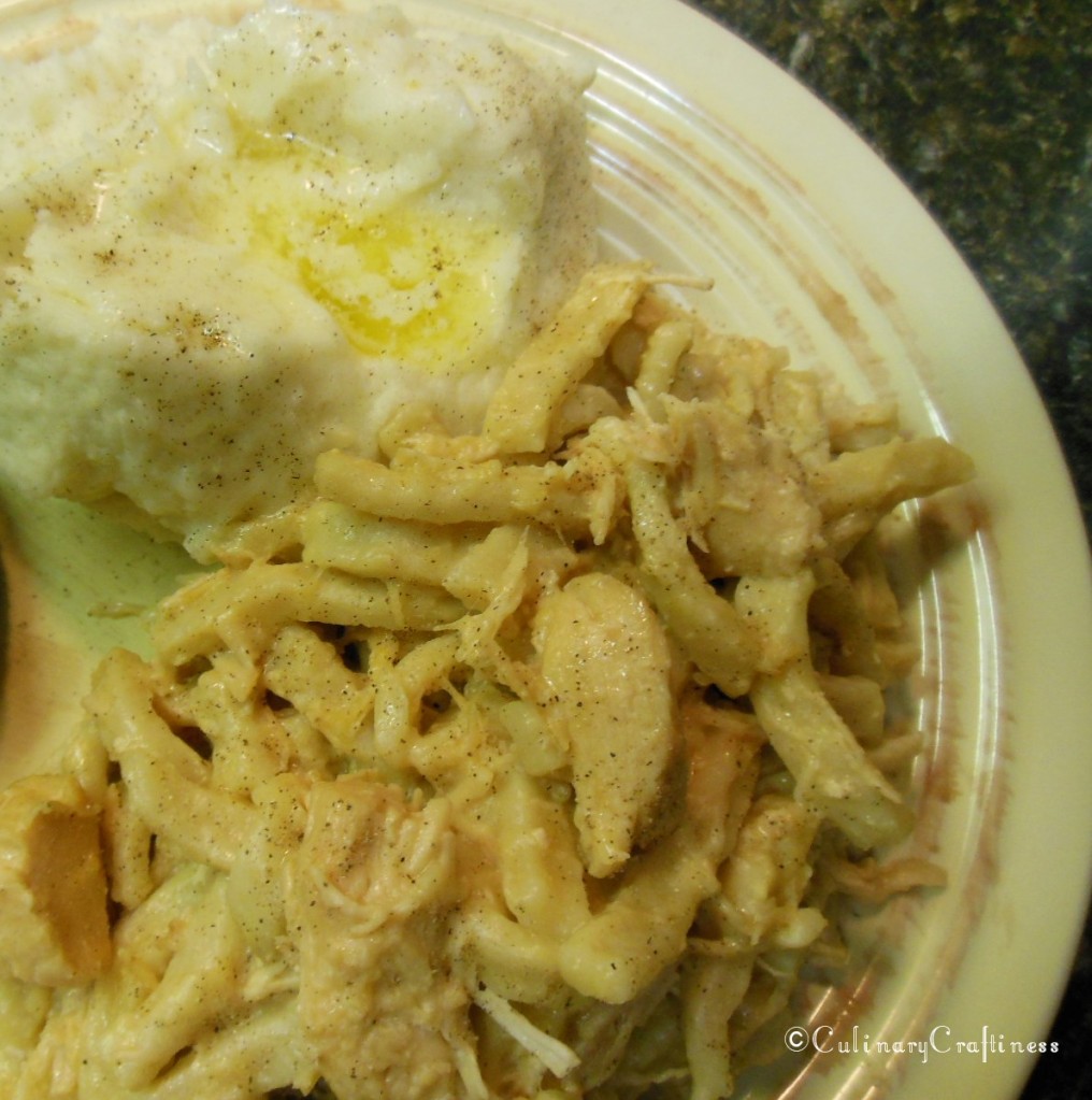 Baked Chicken & Noodles + a Crock Pot Version | Culinary Craftiness